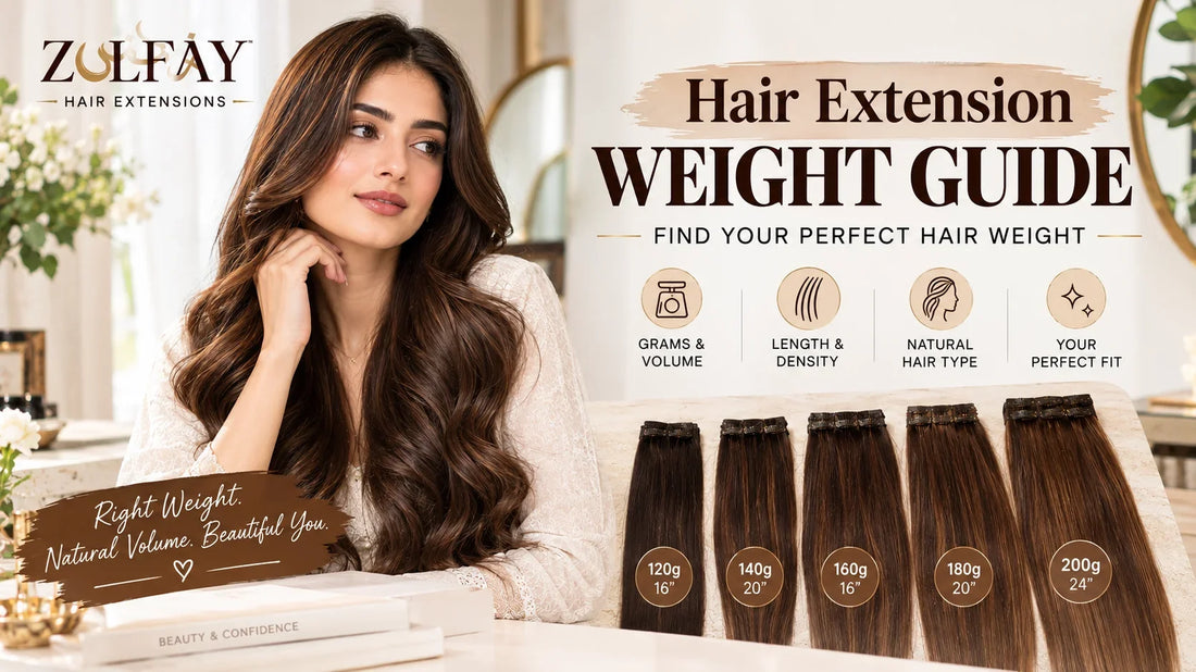 Hair Extension Weight Guide: Find Your Perfect Hair Weight