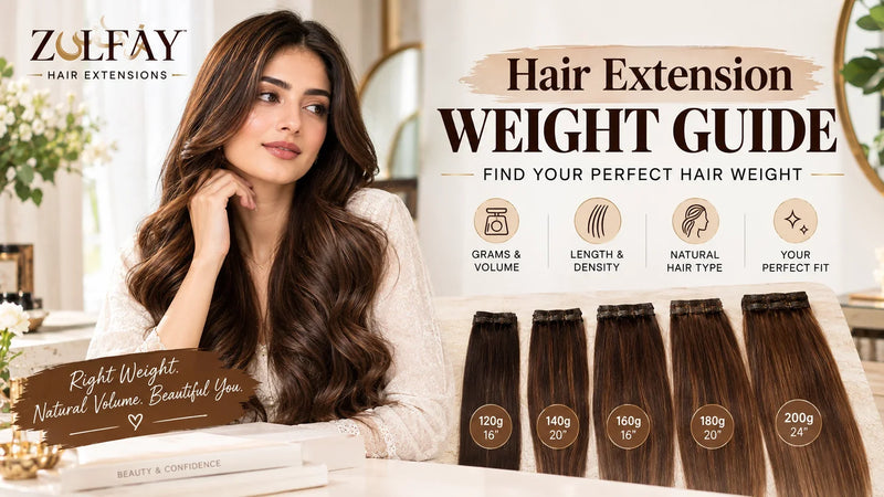 Hair Extension Weight Guide: Find Your Perfect Hair Weight