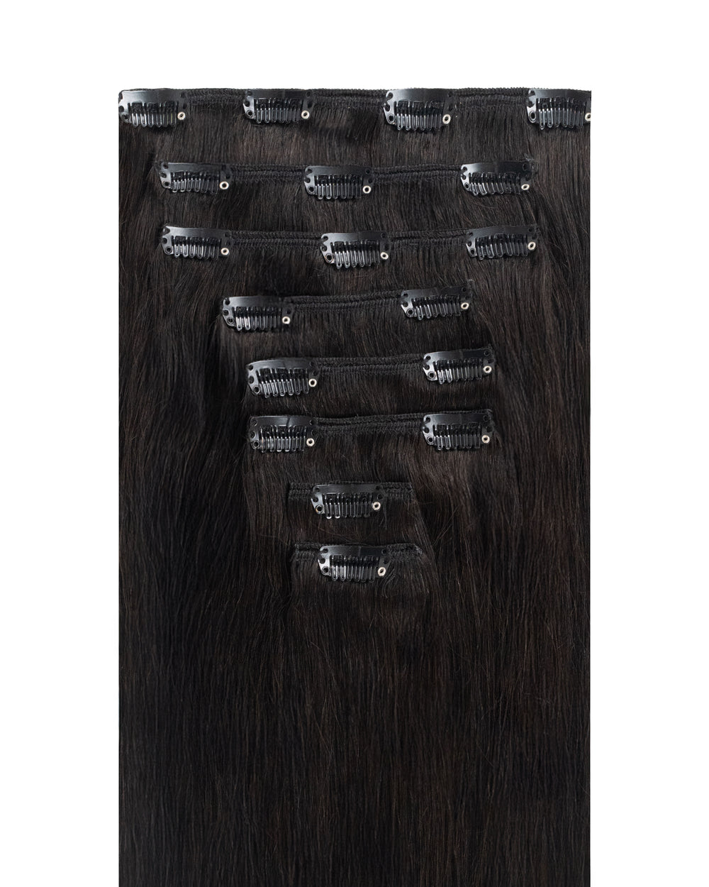 20" Classic Natural Black Clip-In Extensions (180g)