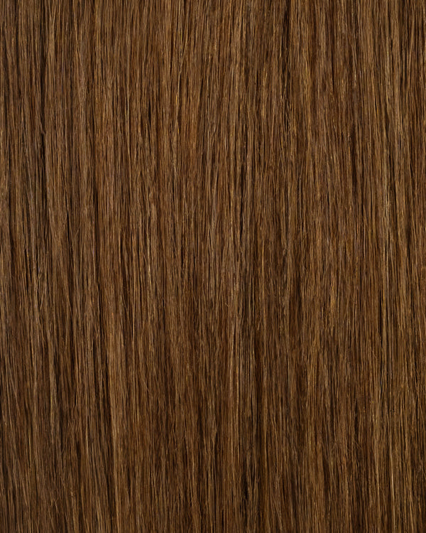 20" Classic Chestnut Brown Clip-In Extensions (180g)