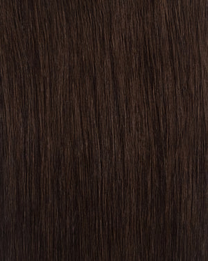 20" Classic Dark Brown Clip-In Extensions (180g)