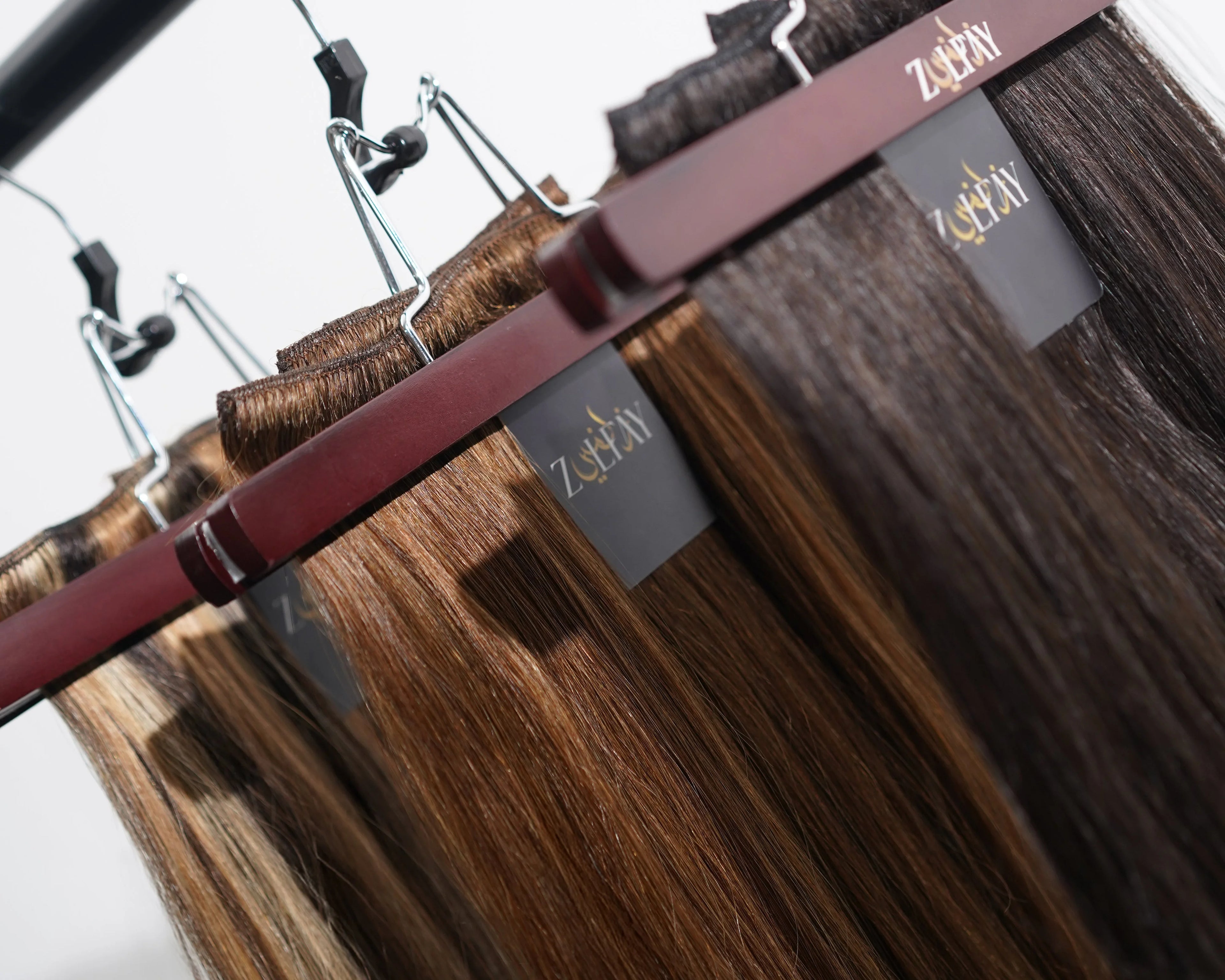 All about hair extensions guide by Zulfay Hair explaining types and benefits of clip in hair extensions