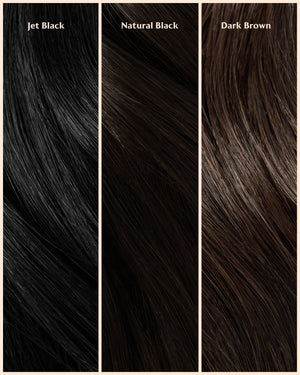black clip in hair extensions adding thickness and natural volume