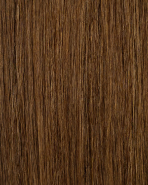 clip in chestnut brown hair extensions by zulfay hair, smooth and tangle-free