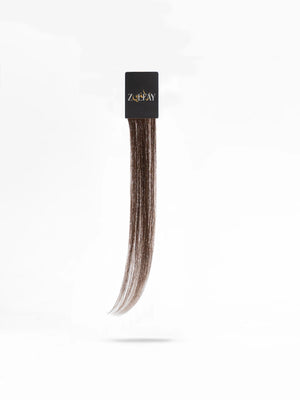 dark brown hair extension colour sample 5g for testing before purchase
