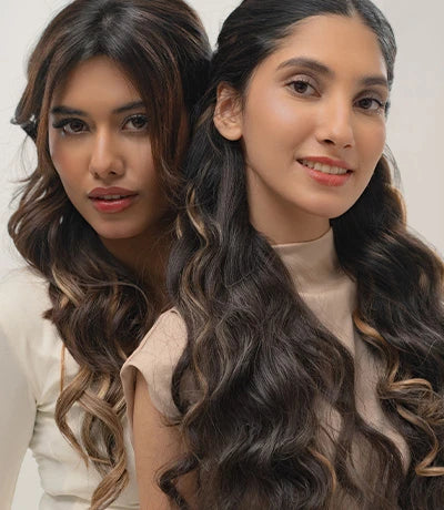hair extension size chart with 16 inch 20 inch and 24 inch clip in hair extensions for length comparison