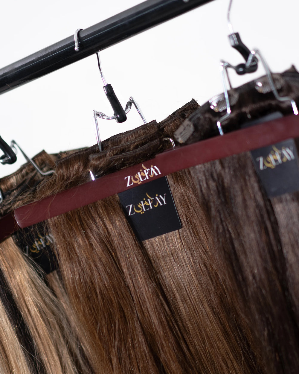 dark brown hair extension colour sample 5g for testing before purchase