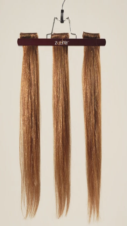 curling iron on real human hair extensions